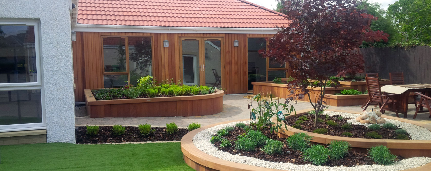 Landscaping and external works
