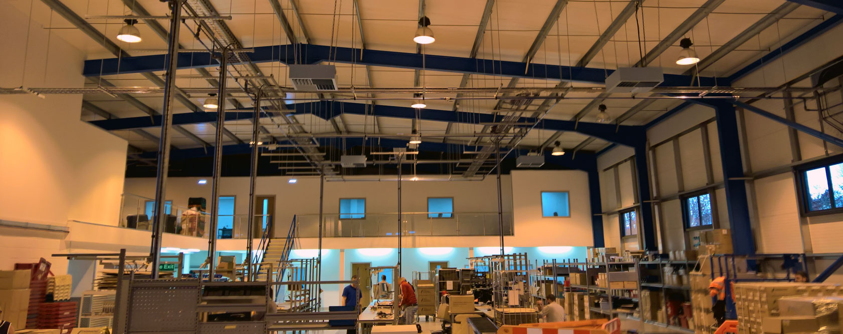 Industrial mechanical and electrical fit-out